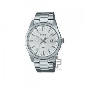 Casio General MTP-VD03D-7A Silver Stainless Steel Band Men Watch