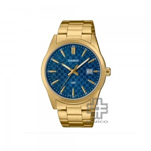 Casio General MTP-VD03G-2A Gold Stainless Steel Band Men Watch