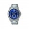 Casio General MTP-VD200D-2B Silver Stainless Steel Band Men Watch