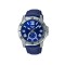 Casio General MTP-VD200L-2B Navy Blue Leather Band Men Watch