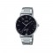 Casio General MTP-VT01DM-1A Silver Stainless Steel Band Men Watch
