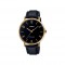 Casio General MTP-VT01GL-1B2 Black Leather Band Men Watch