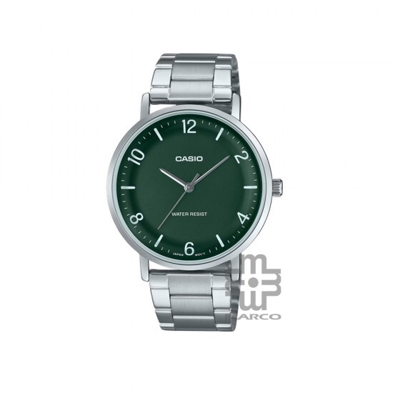 Casio General MTP-VT03D-3B Stainless Steel Band Men Watch Casio General MTP-VT03D-3B Stainless Steel Band Men Watch