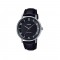 Casio General MTP-VT03L-1B Black Leather Band Men Watch