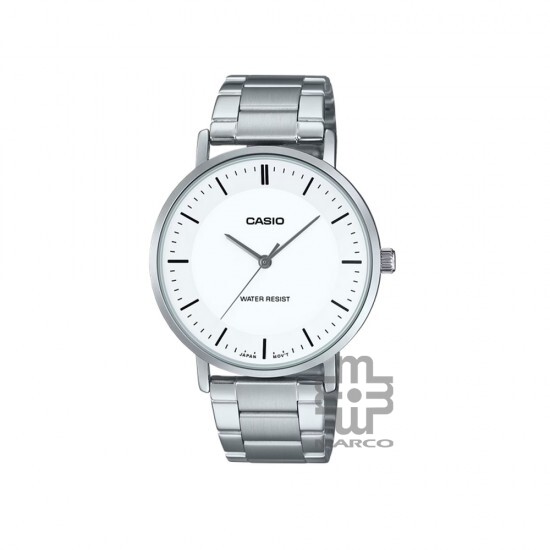 Casio General MTP-VT04D-7E Stainless Steel Band Men Watch