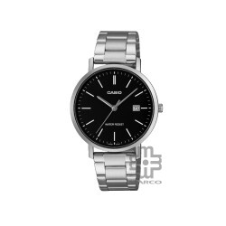 Casio General MTP-VT05D-1E Silver Stainless Steel Band Men Watch