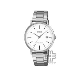 Casio General MTP-VT05D-7E Silver Stainless Steel Band Men Watch