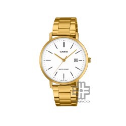 Casio General MTP-VT05G-7E Gold Stainless Steel Band Men Watch