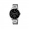 Casio General MTP-VT06D-1B Silver Stainless Steel Band Men Watch