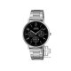 Casio General MTP-VT06D-1B Silver Stainless Steel Band Men Watch