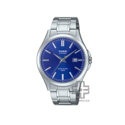 Casio General MTS-115D-2A1V Silver Stainless Steel Band Men Watch