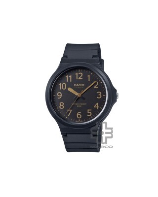 Casio General MW-240-1B2V Black Resin Band Men Watch