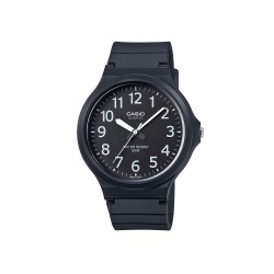 Casio General MW-240-1BV Black Resin Band Men Watch