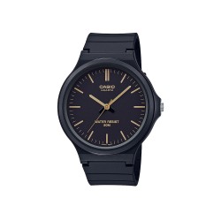 Casio General MW-240-1E2V Black Resin Band Men Watch
