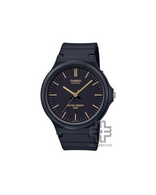 Casio General MW-240-1E2V Black Resin Band Men Watch