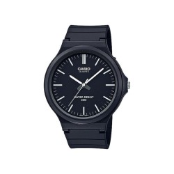 Casio General MW-240-1EV Black Resin Band Men Watch