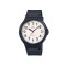 Casio General MW-240-7BV Black Resin Band Men Watch