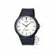 Casio General MW-240-7EV Black Resin Band Men Watch