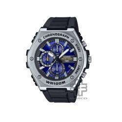 Casio General MWA-300H-2AV Black Resin Band Men Watch