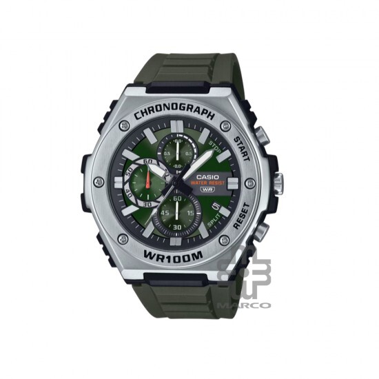 Casio General MWA-300H-3AV Black Resin Band Men Watch