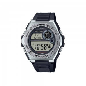 Casio General MWD-100H-1A Black Resin Band Youth Men Watch