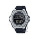Casio General MWD-100H-1BV Black Resin Band Men Watch