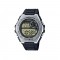 Casio General MWD-100H-9AV Black Resin Band Men Watch