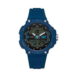 Caterpillar Ana-digit X MX-115-26-236 | Ocean Blue | Rubber Strap | Analog Digital | Men Watch
