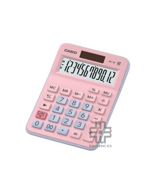 CASIO CALCULATOR MX-12B (Pink & Light Blue)