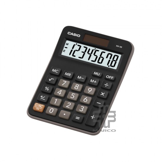 CASIO CALCULATOR MX-8B (BLACK) CASIO CALCULATOR MX-8B (BLACK)
