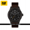 CAT CAMDEN DATE 52MM NH-151-35-535 BROWN LEATHER STRAP MEN WATCH