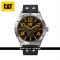 CAT CAMDEN 48MM NI-149-34-137 BLACK LEATHER STRAP MEN WATCH