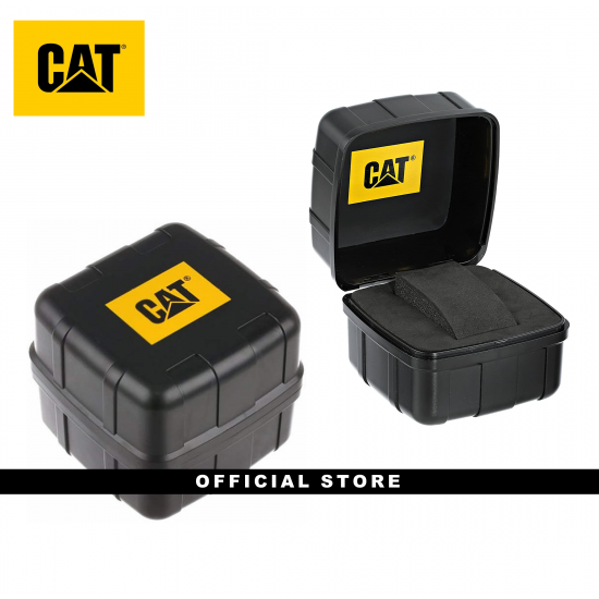 CAT CAMDEN 48MM NI-149-34-137 BLACK LEATHER STRAP MEN WATCH CAT CAMDEN 48MM NI-149-34-137 BLACK LEATHER STRAP MEN WATCH