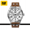 CAT CAMDEN 48MM NI-149-35-233 BROWN LEATHER STRAP MEN WATCH