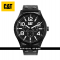CAT CAMDEN MULTIFUNTIONS 48MM NI-169-34-131 BLACK LEATHER STRAP MEN WATCH