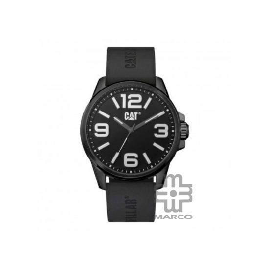 CAT NL-161-21-132 BLACK SILICON STRAP MEN WATCH