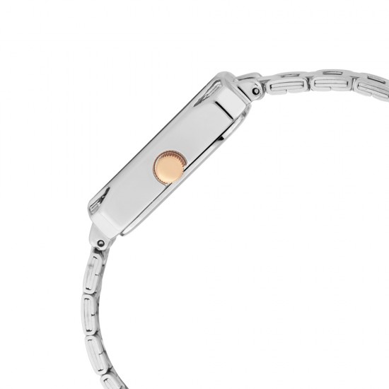 Titan Quartz NR2635KM01 Silver Dial Metal Strap Quartz Women's Watch Titan Quartz NR2635KM01 Silver Dial Metal Strap Quartz Women's Watch