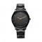 Titan Quartz NS1802NM01 Black Dial Stainless Steel Strap Quartz Men's Watch