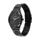 Titan Quartz NS1802NM01 Black Dial Stainless Steel Strap Quartz Men's Watch