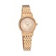 Titan Quartz 2593WM02 Rose Gold Dial Metal Strap Quartz Women's Watch