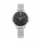 Titan Workwear NS2617SM01 Black Dial Stainless Steel Mesh Strap Quartz Women's Watch