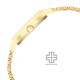 Titan Karishma 2679YM01 Beige Dial Golden Stainless Steel Strap Quartz Women's Watch