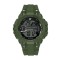CAT BOLT DIGITAL OA-137-23-343 MILITARY GREEN POLYURETHANE STRAP MEN WATCH