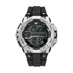 CAT BOLT DIGITAL OA-147-21-141 BLACK POLYURETHANE STRAP MEN WATCH