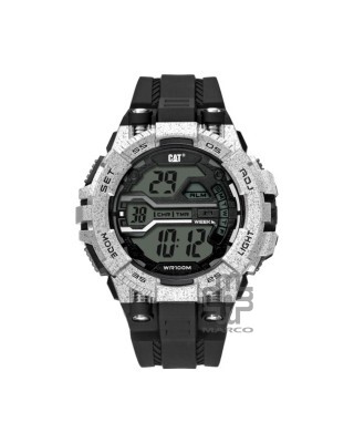 CAT BOLT DIGITAL OA-147-21-141 BLACK POLYURETHANE STRAP MEN WATCH