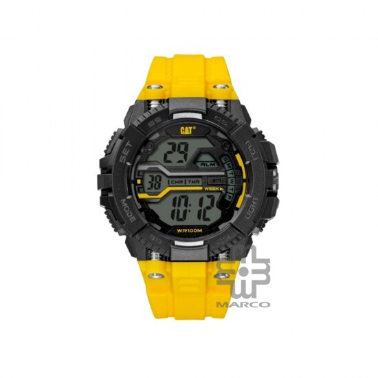 CAT BOLT DIGITAL OA-167-27-141 YELLOW POLYURETHANE STRAP MEN WATCH CAT BOLT DIGITAL OA-167-27-141 YELLOW POLYURETHANE STRAP MEN WATCH