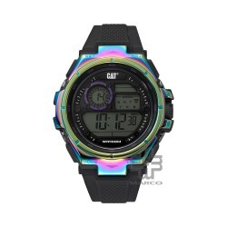 CAT HYBRID OD-107-21-141 Black Silicone Band Analog Watch | 10 ATM | 54MM | 2Y Warranty