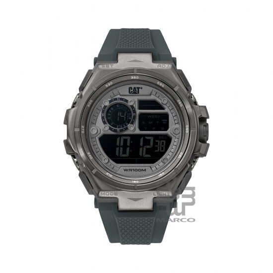 Caterpillar HYBRID | OD-157-25-541 | Grey Silicone Strap | Digital Watch | 100M WR | 54.3MM | 2Y Warranty