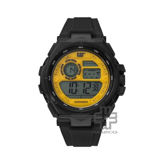 Caterpillar HYBRID | OD-167-21-741 | Black Silicone Strap | Digital Watch | 100M WR | 54.3MM | 2Y Warranty