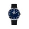 Caterpillar ELLIPSE NQ-140-21-632 Blue Dal Black Silicone Strap Analog Men Watch
